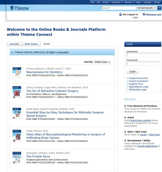 Thieme Clinical Collections