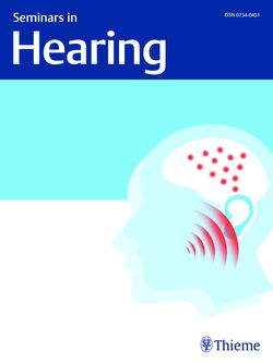 Seminars in Hearing