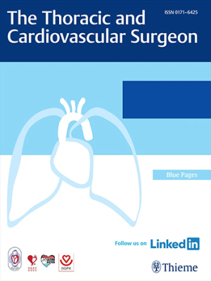 The Thoracic and Cardiovascular Surgeon Cover