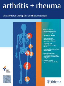 arthritis + rheuma Cover
