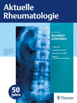 Aktuelle Rheumatologie Cover
