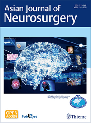 Asian Journal of Neurosurgery Cover